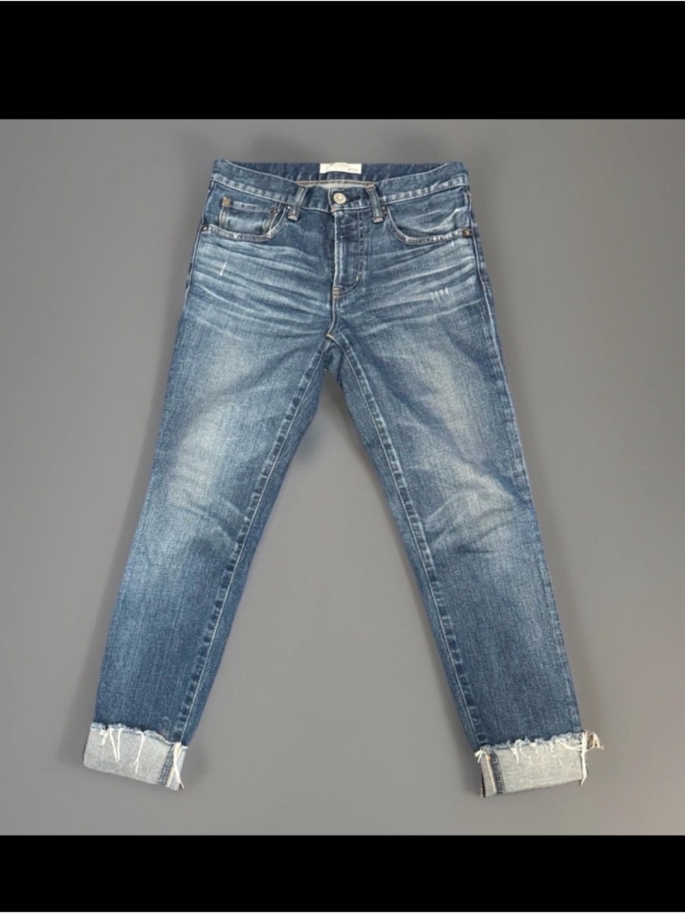 Moussy Vintage Skinny Jeans 26 Light Wash High Rise Made in Japan Denim